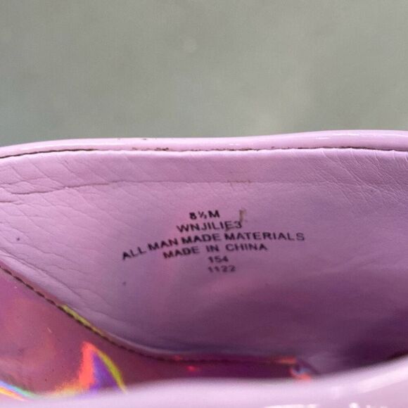 Nine West Y2K purple platform heels - Picture 7 of 7